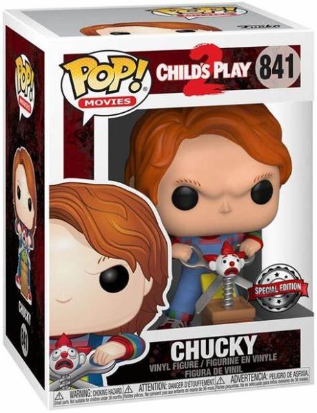 FUNKO POP! - Movie - Childs Play 2 Chucky die Mörderpuppe #841 mit Tee T-​Shirt